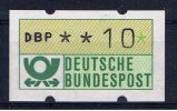 D Deutschland 1981 Mi 1 Mnh 10 Pfg - Vignette [ATM]