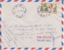 Fada ( Petit Bureau ) Tchad Afrique Colonie Française Lettre Par Avion Pour Marseille Marcophilie - Storia Postale