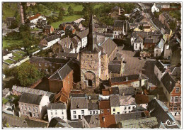 FOSSES-LA-VILLE-VUE AERIENNE-COLLEGIALE SAINT-FEUILLIEN - Fosses-la-Ville