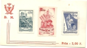 3  TIMBRES - Unused Stamps