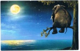 ELEPHANT In A Tree( Comic Card, Cote D´Or) - Olifanten