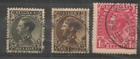 BELGIE BELGIQUE 401/3 Cote 0.80€ Oblitéré Used Gestempeld - 1934-1935 Leopold III