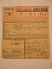 Bulletin De Colis Postal En Franchise 1943 Cachet Croix Rouge Toulouse - Rode Kruis