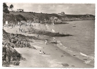 Saint-Jacut-de-la-Mer (22) : La Plage Du Rouget, Immeuble En Construction En Arrière  En 1950 (animée) PHOTO VERITABLE. - Saint-Jacut-de-la-Mer