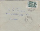 Nzérékoré Guinée Forestière Guinéa Afrique Colonie Francaise Lettre Par Avion Pour Marseille Marcophilie Rare - Brieven En Documenten