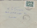 Nzérékoré Guinée Forestière Guinéa Afrique Colonie Francaise Lettre Par Avion Pour Marseille Marcophilie Rare - Covers & Documents