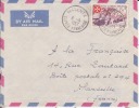 Macenta (petit Bureau) >Transit > Nzerekoré Guinée Forestière Colonie Francaise Lettre Par Avion > Marseille Rare - Cartas & Documentos