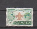 Canada YT 283 ** : Jamboree , Scoutisme - Ongebruikt