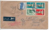 TURCHIA  /  ITALIA  - Cover_ Lettera   5 + 75 X 2 + 10 + 30  -  AIR MAIL 1961 - Lettres & Documents