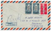 TURCHIA  /  ITALIA  - Cover_ Lettera   75 X 2  + 105 -  AIR MAIL 1962 - Cartas & Documentos