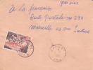 Dapango (Dapaong) Région Savanes Togo 1957 Afrique Ancienne Colonie Française 259 Marcophilie Lettre > France Marseille - Cartas & Documentos