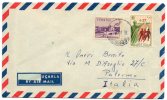 TURCHIA  /  ITALIA  - Cover_ Lettera    45 + 60  -  AIR MAIL 1961 - Lettres & Documents