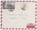 Timbre   Yvert  N° 155 /  Lettre Du 15/3/62 Pour La France - Covers & Documents