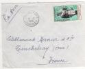 Timbre   Yvert  N° 199 /  Lettre Du 14/7/65 Pour La France - Storia Postale