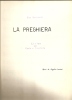 PARTITION DE DINO MENICHETTI:  LA PREGHIERA - LIRICA PER CANTO E PIANOFORTE - M-O