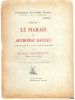 Le Marais(PARIS) Et Alphonse DAUDET.par Alfred HACHETTE.4 Illustrations.broché.40 Pages - Picardie - Nord-Pas-de-Calais