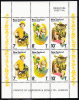 New Zealand Scott #B97a MNH Miniature Sheet Of 6 Health Stamps - Children And Animals - Nuevos