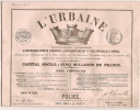 Assurances/L´Urbaine/Cont Rat/Police/Incendie/Paris /1871                                  VP167 - Unclassified