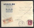 FRANCE 1941 N° 376 Obl. S/Lettre Entiére Recommandée - Cartas & Documentos