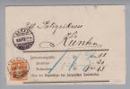 Schweiz 1883-02-08 NN-Brief Aarau-Künten Stehende H. Zu# 66A - Covers & Documents