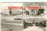 ALGERIE - BATNA - 4 Vues Souvenir < La Medersa + La Piscine + L'Hotel De Ville + Le Monument Aux Morts - Dos Scané - Batna
