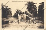 NIGERIA BENIN : Eglise De TOPO Au Milieu D'une Cocoteraie Tree Misison Afrique Prétre Missionnaire En Brousse Africaine - Nigeria