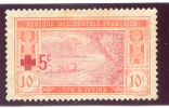 1915 Lagune Ebrié  Au Profit De La Croix Rouge - Ivory Coast (1960-...)