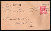 Cov243 Great Britain 1921, Cover Postmarked Cheltenham To Winchcombe With Original Invoice Enclosed - Covers & Documents