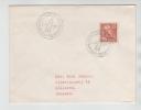 Sweden Cover Sent To Denmark 1-11-1961 Special Postmark With ROCKET - Lettres & Documents