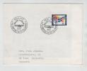 Sweden Flight Cover Sent To Denmark 11-9-1970 Air Mail Exhibition PLANE In The Postmark - Lettres & Documents