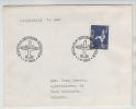 Sweden Flight Cover Sent To Denmark Malmö - Stockholm 1-4-1968 Air Mail Night Flight For 10 Years - Lettres & Documents