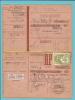 884 (U.P.U.) Op Ontvangkaart/Carte-récépissé Met Stempel BRUXELLES Met Stempel RETOUR / IMPAYE - Covers & Documents