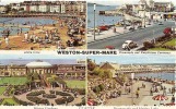 WESTON SUPER-MARE MULTI VUE COLORISEE  REF 25203 - Weston-Super-Mare