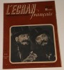 L'écran Français Du 4 Novembre 1945(clandestin Pendant L'occupation) - Cinéma/Télévision