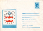 Innsbruck Winter Olympic Games,1976,COVER STATIONERY ENTIER POSTAL UNUSED ROMANIA - Inverno1964: Innsbruck