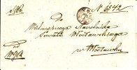 Poland Prephilatelic Cover OSIECINY In Black To WLOCLAWEK 1866 - ...-1860 Vorphilatelie