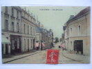 49 - BB - CHALONNES - RUE NATIONALE (CARTE TOILEE , COLORISEE 1907) - Chalonnes Sur Loire