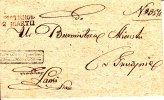 Poland Prephilatelic CoverPIOTRKOW In Black18? Boxed IR - ...-1860 Préphilatélie