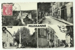 CPSM PELISSANNE(13)19/8/55-multivues-14x9cm - Pelissanne