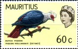 Extinct Bird- MAURITIUS BLUE PIGEON - MNH  ( SG 327) - Maurice (1968-...)