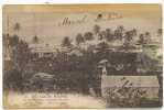 Tuamotou French Polynesia 67 Village De Moumu Makatea Cliché Gautier Timbre Decollé Taches - Polinesia Francesa