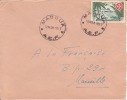 MACOUA - CONGO - 1957 - Afrique,colonies Francaises,avion,lettre,m Arcophilie - Cartas & Documentos