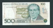 N.  1 Banconota  Da 500  CRUZADOS  -  BRASILE -  Anno 1990. - Brazilië