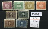 österreich Avions 4/11**  Yv. 47,50 E - Unused Stamps