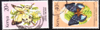 Kenya 1988 Butterflies High Value Used - Kenia (1963-...)