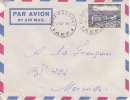 FORT ROUSSET - CONGO - 1957 - Afrique,colonies Francaises,avion,lettre,m Arcophilie - Storia Postale