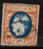 ROMANIA   Scott #  41  VF USED - 1858-1880 Moldavië & Prinsdom