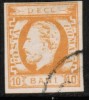 ROMANIA   Scott #  44  VF USED - 1858-1880 Moldavia & Principado