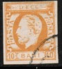 ROMANIA   Scott #  44  VF USED - 1858-1880 Moldavie & Principauté