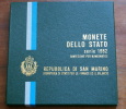 SAN MARINO MONETAZIONE 1982 ORIGINALE - San Marino
